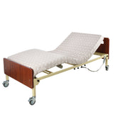 Heavy-Duty Full Electric Home Hospital Bed – 600 lb Capacity with Dual Motors & Wood Headboard