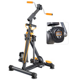 Folding Adjustable Arm and Leg Pedal Exerciser for Seniors