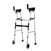 Lightweight Foldable Stand Up Walker with Armrest Pad