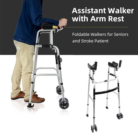 Enhancing Mobility with the Folding Stand Up Walker