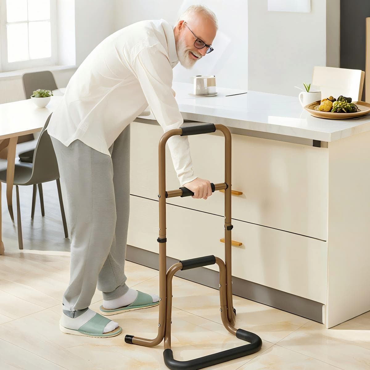 Powered Adjustable Support Portable Chair Lift Assist | Support Weight up to 440lbs | Adjustale ...