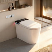 12“ Rough In Toilet with Bidet and Dryer for Power Outage