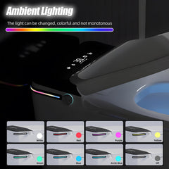 Elegant Luxury Elongated Smart Bidet Toilet