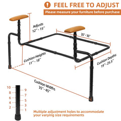 Thickened Adjustable Sofa Standing Assist Rails