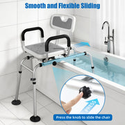 Adjustable Swivel Tub Shower And Transfer Bench