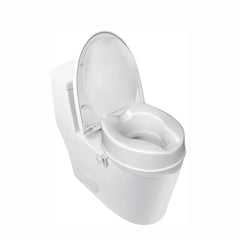 Raised Toilet Seat with Cover