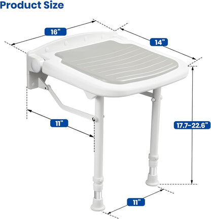 Wall Mounted Folding Shower Seat