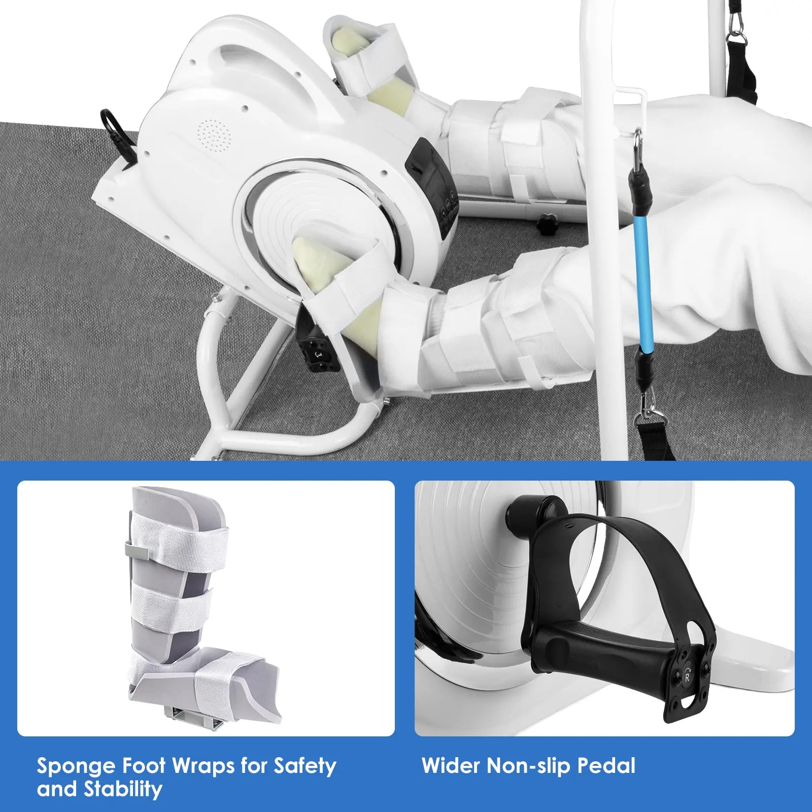 Adjustable Electric Bed Leg Exercises Equipment for Elderly