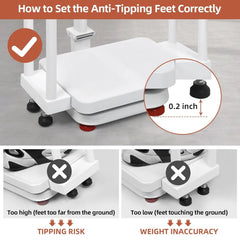 USB Rechargeable Scale for Clinics & Eldercare