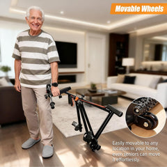 Folding Adjustable Arm and Leg Pedal Exerciser for Seniors