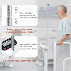 USB Rechargeable Scale for Clinics & Eldercare