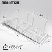 SteelArmour™ Carbon Steel Wheelchair Ramp with Handrails