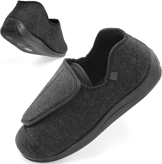 Men's Extra-Wide Adjustable Comfort Shoes