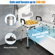 Adjustable Swivel Tub Shower And Transfer Bench