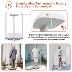 USB Rechargeable Scale for Clinics & Eldercare