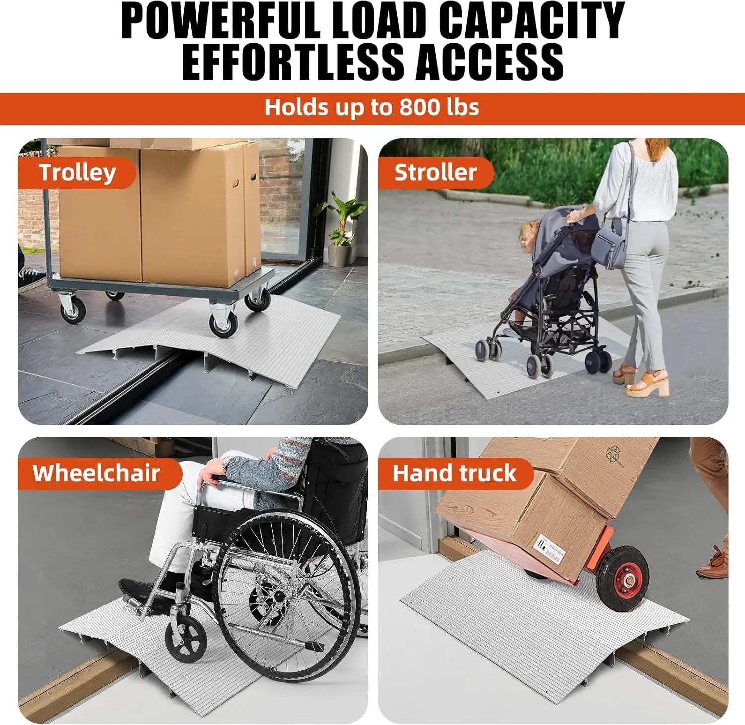 Portable Bridge Threshold Ramp