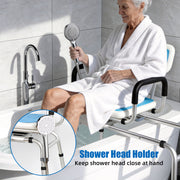 Adjustable Swivel Tub Shower And Transfer Bench