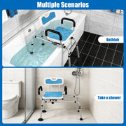 Adjustable Swivel Tub Shower And Transfer Bench