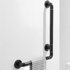 L Shaped Bathroom Non-Slip Shower Grab Bar for Elderly