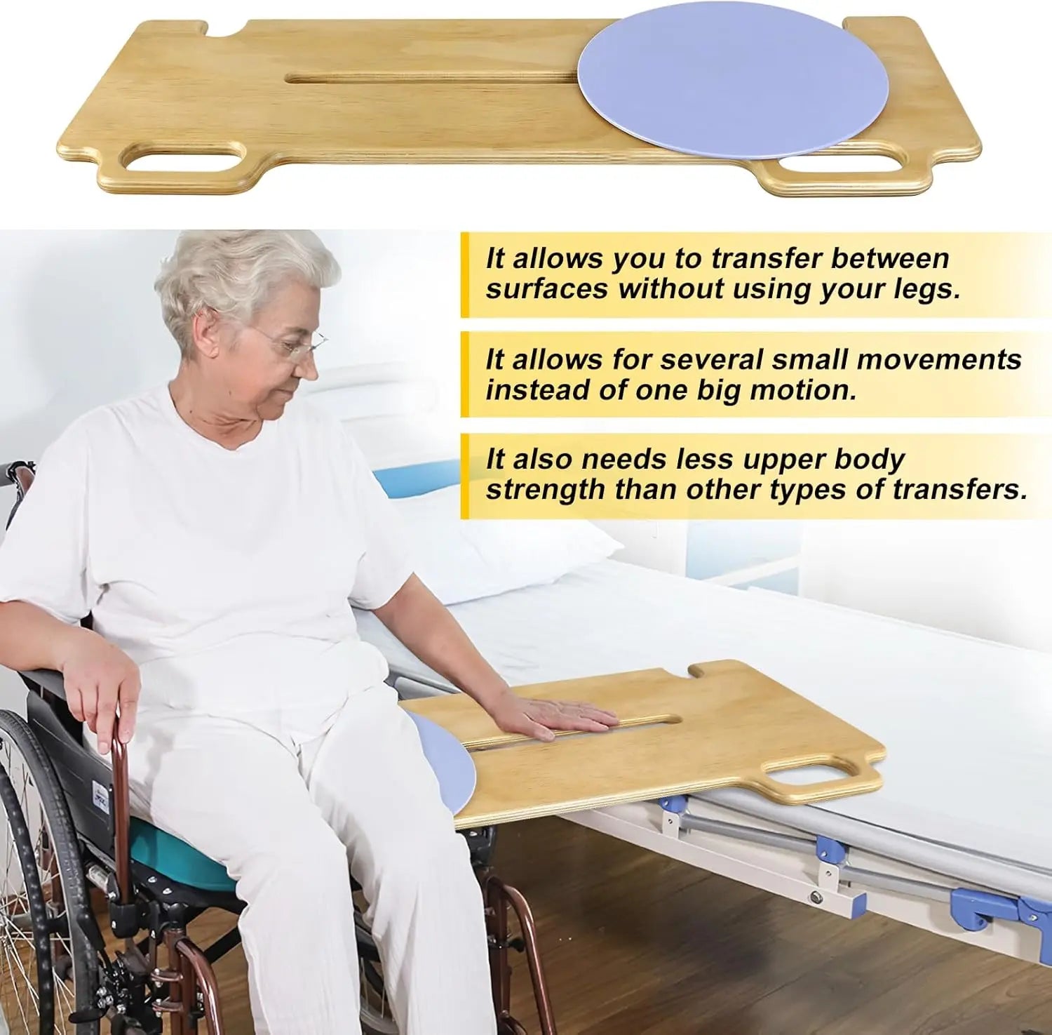 FSA/HSA Eligible Patient Transfer Slide Board-30"