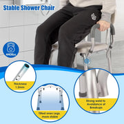 Standard Shower Chair | Gray Pad