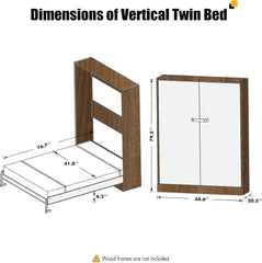 Murphy Bed Hardware Kit with Deluxe Gas Springs