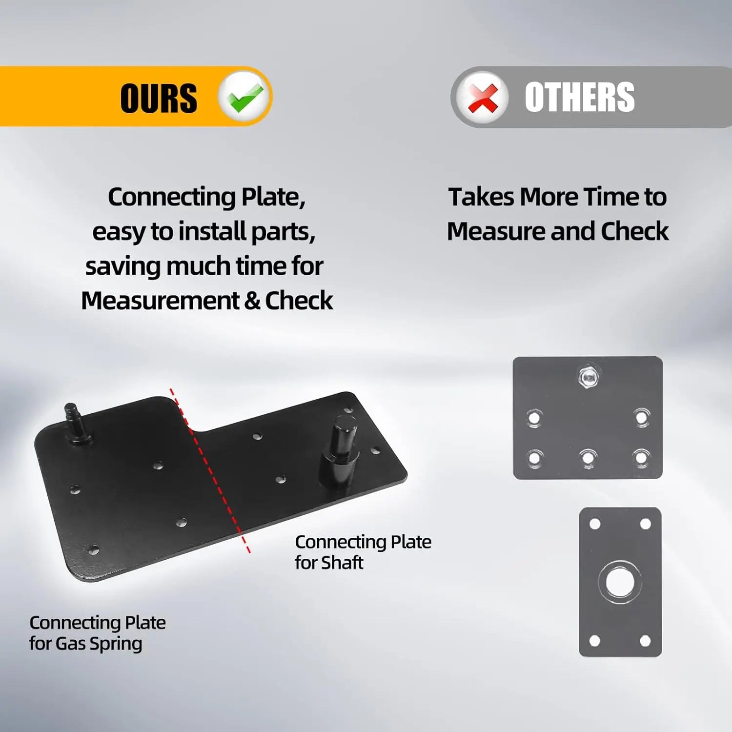 Murphy Bed Hardware Kit with Deluxe Gas Springs