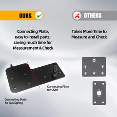 Murphy Bed Hardware Kit with Deluxe Gas Springs