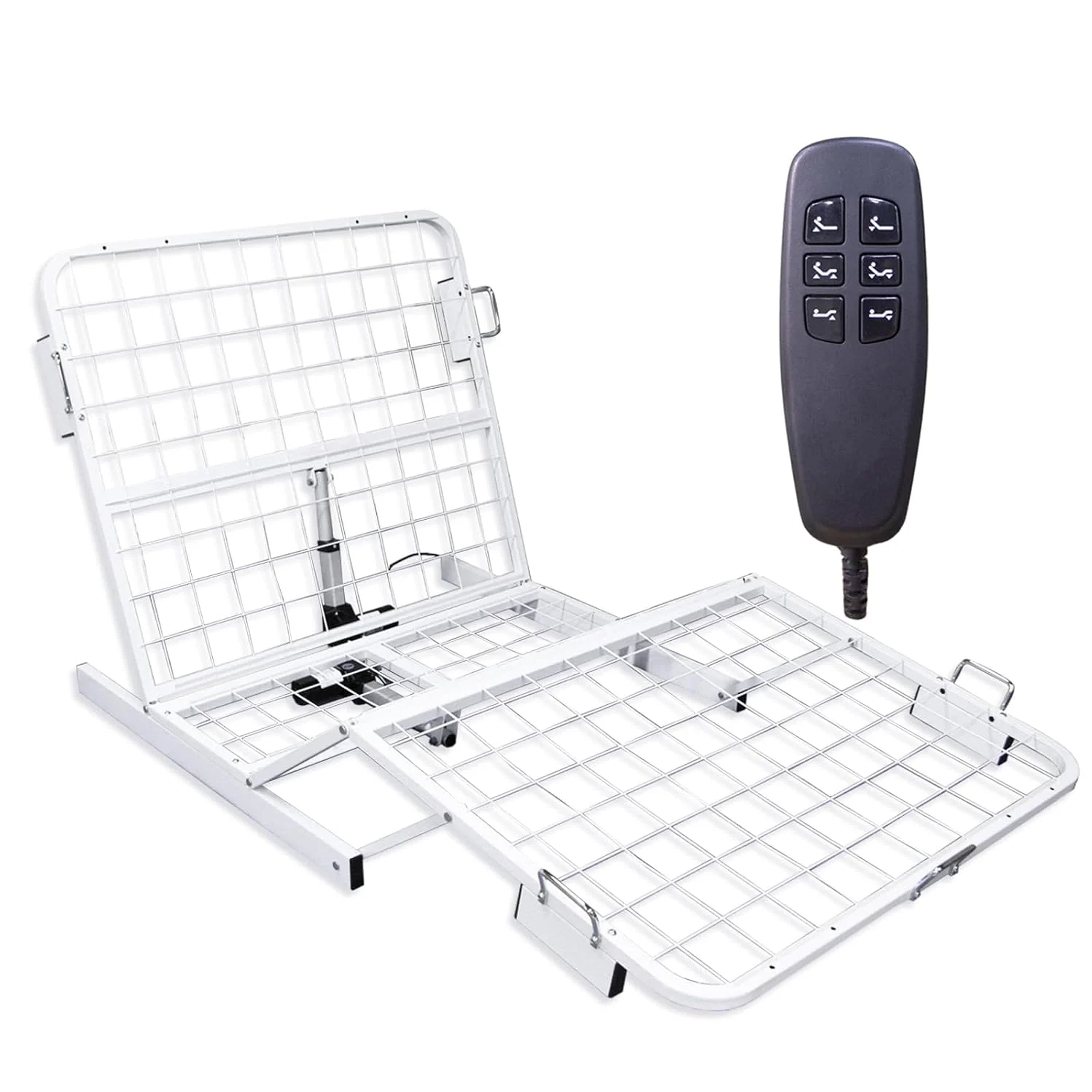 Twin XL Adjustable Electric Bed Frame with Head and Foot Incline ...