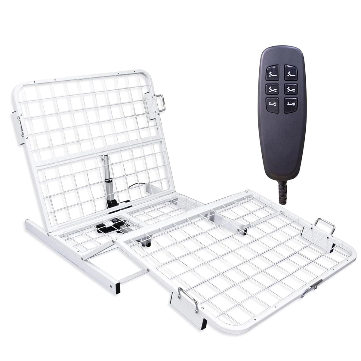 Twin XL Adjustable Electric Bed Frame with Head and Foot Incline ...