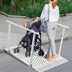 Heavy-Duty Foldable Wheelchair Ramp