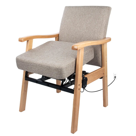 Wooden Power Extra Wide Heavy Duty Lift Chair for Seniors 1600