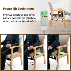 Wooden Power Heavy Duty Lift Chair for Seniors