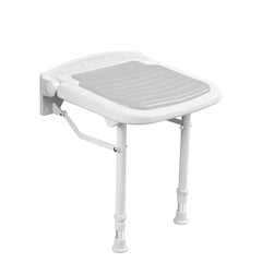 Adjustable Height Folding Wall Mounted Shower Seat